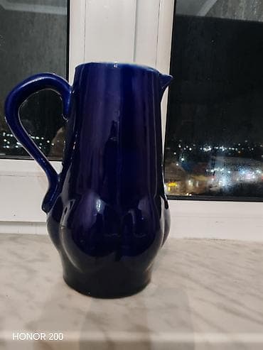 çay servizi: Çay dəsti, rəng - Göy, Keramika — 3