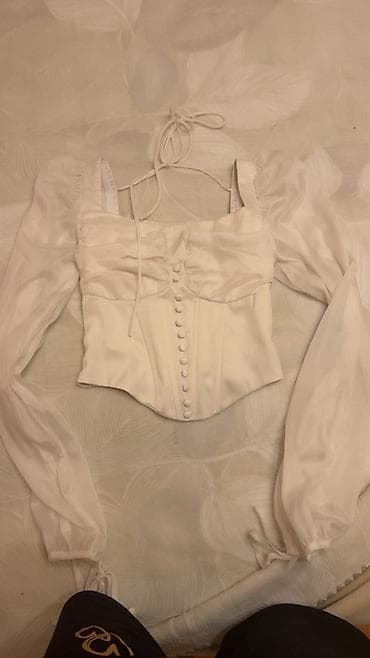 ZARA ağ yay donu və iki əlavə geyim 1) ZARA ağ don - Brend: ZARA — 4