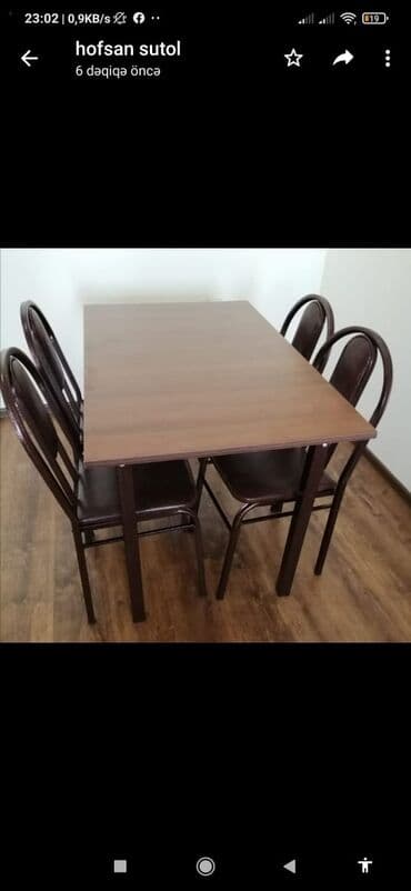 metbex stullari: Stol, stul, Masalar, Oturacaqlar, stul dəsti var Modellər coxdur Rəng — 24