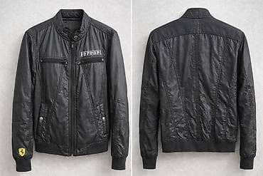 isci geyimi: Ferrari resmi dukaninnan baha alinib s olcu QADIN ÜÇÜN KURTKA yenidi — 1