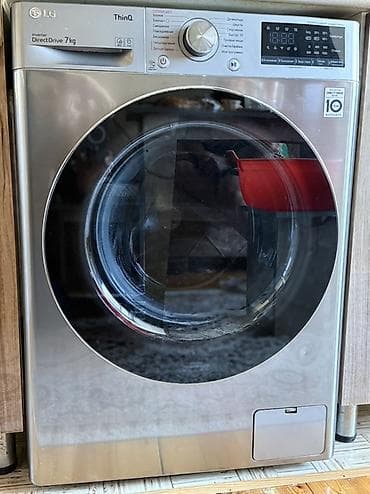 Texnikanın təmiri: İdeal vəziyyətdədir.LG ThinQ paltaryuyan maşın – Inverter Direct Drive — 2