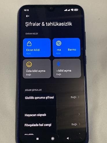 redmi 8 ikinci el: Redmi Note 8, 32 GB, rəng - Mavi, Barmaq izi, İki sim kartlı, Face ID — 3