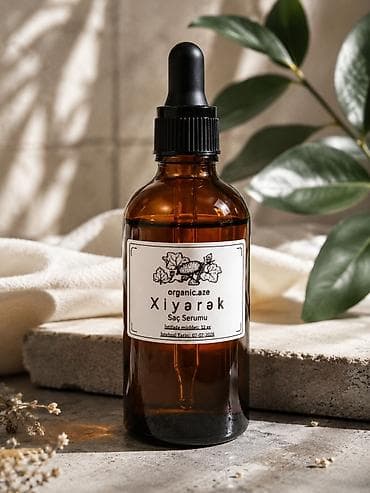 collagen 3 in 1: Məhsul: organic.aze “Xiyarək” Saç Serumu - Həcm: 100 ml (şüşə — 3
