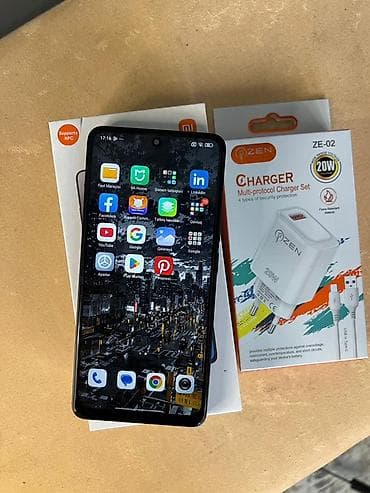 ayfon 13 pro max: Redmi Note 13, 128 ГБ, цвет - Черный, Отпечаток пальца, Face ID — 2