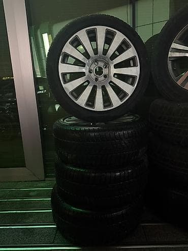 Alüminium yüngül lehimli disklər və şinlər dəsti - Rəng: gümüşü -