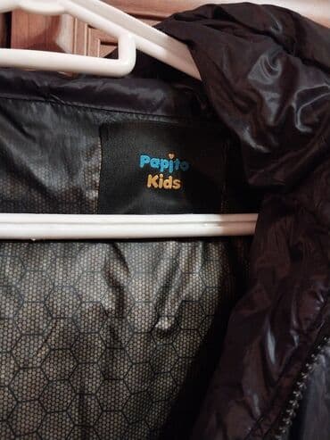 qis donlari: Uşaq üçün qara rəngli qış gödəkçəsi - Brend: Papito Kids - Model — 3