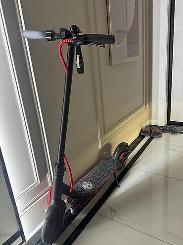 Salam scooter markası xiomi 1s Sürət 32 mənzil 20 25 km di sürüşdən — 1