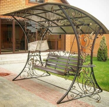 col qapi: Новый, Диван-качели, С зонтиком, Дерево — 27