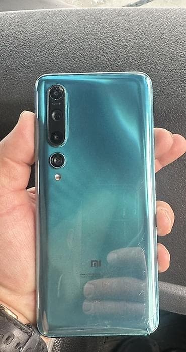 Xiaomi Mi 10, rəng - Yaşıl, 
 Simsiz şarj