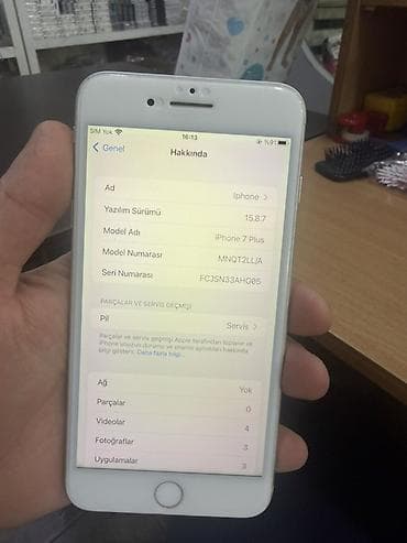 iphone 6s plus plata: IPhone 7 Plus, Gümüşü — 3