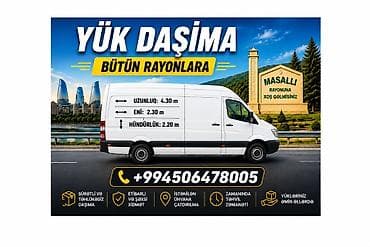 Yükdaşıma xidməti – bütün rayonlara - Sürətli və təhlükəsiz daşınma -