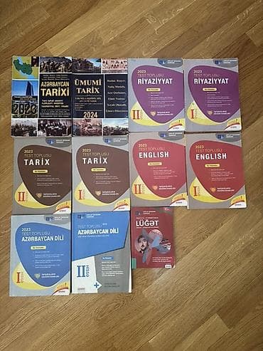 Тесты: Abituriyentlər və müəllimlər üçün fənn və test vəsaitləri dəsti — 1