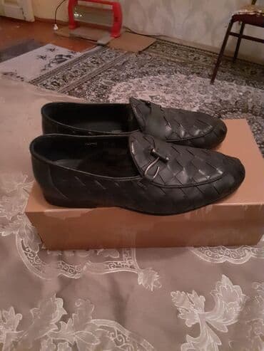 kisi ayaqqabi modelleri 2019: Ölçü: 40, rəng - Göy, Yeni — 1