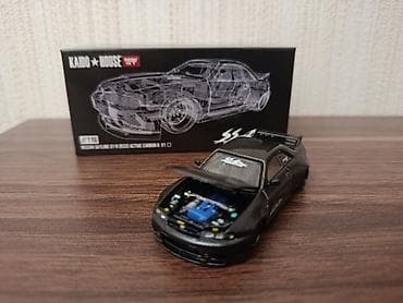 Velosipedlər: KAIDO HOUSE x Mini GT – Nissan Skyline GT‑R (R33) Active Carbon R V1.0 — 4