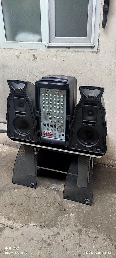 Minidisk və disk pleyerlər: Orginal Aktiv Mikşer Stereo səs avadanlığı satılır.ideal və tam işlək — 6