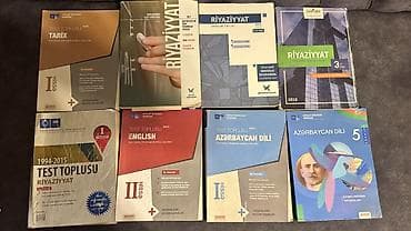 araşdır: Dərs və hazırlıq üçün geniş kitab toplusu Fənlər: - İngilis dili — 3
