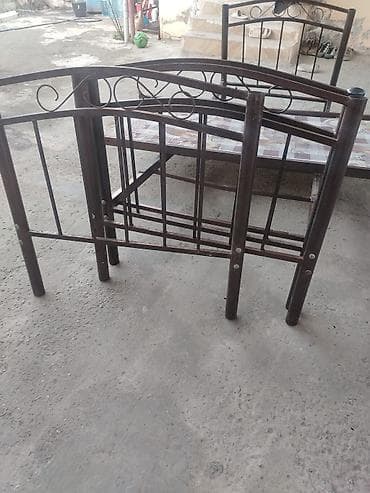 İşlənmiş, İkinəfərlik çarpayı, Bazasız, Matras ilə, Siyirməsiz