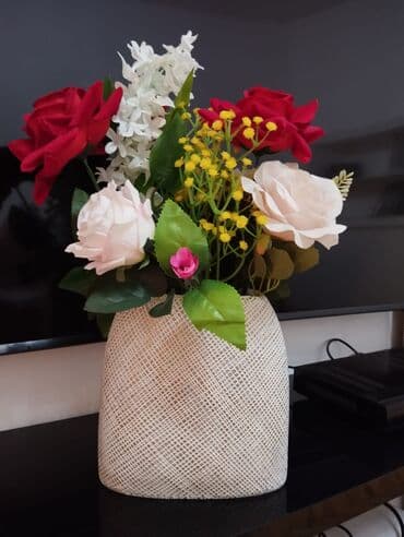 детский свитер с оленями: Gül dekoru Evin gozəliyi hun 40 sm — 5