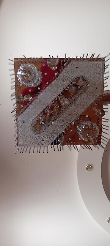 Led Çılçıraq, 4 və daha çox lampa, Metal