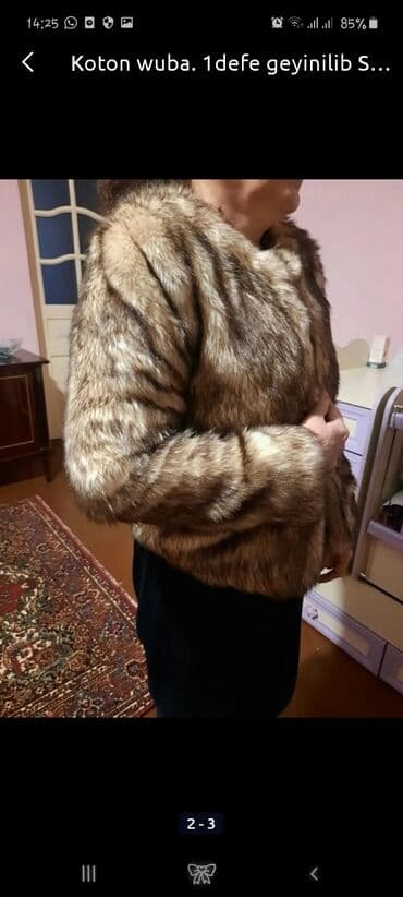 баку седерек шубы: Wuba "Koton" 1defe geyinilib əla veziyyetdedir. S-M razmer yumwag — 1