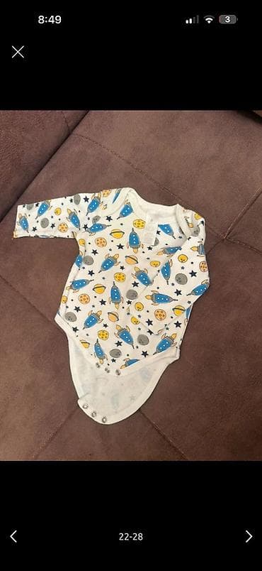 Bodi, Uniseks, 3 - 6 ay