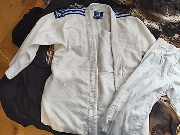 Мужской спортивный костюм, Adidas, цвет - Белый — 1