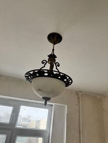 Pastel dəstləri: Çılçıraq, 5 lampa, Metal — 9