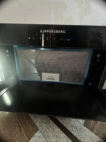 asbirator: Kuppersberg divar tipli mətbəx aspiratoru - Şüşə ön panel və toxunma — 2