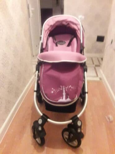 adamex young araba transformer: Çıxarıla bilən beşikli araba, İşlənmiş, Cins: Qız, Yaş: 6-12 ay, Ünvandan götürmə — 2