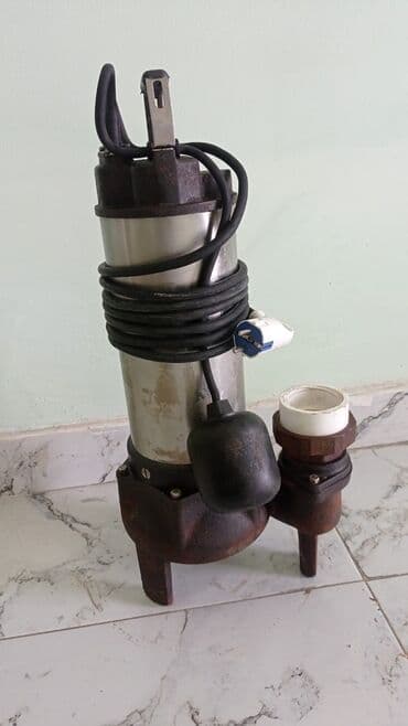 Nasos, Kanalizasiya üçün, quraşdırılma Sualtı