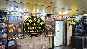 parfum vitrine: 170 cesid yag top ve delux keyfiyyetde. Her biri ortalama 50/100ml — 6