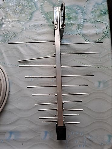 krosna antenna: Yagi tipli xarici TV/radio antenası + koaksial kabel dəsti - Tip — 1