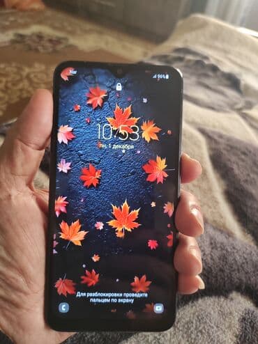 rengli printer: Samsung A10e, rəng - Mavi, Barmaq izi — 9