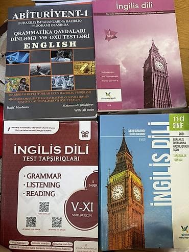 İngilis dili üzrə abituriyent və məktəbliyə hazırlıq üçün kitab dəsti — 1