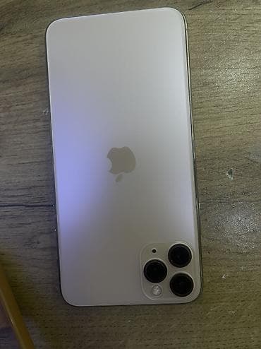 iphone x11: IPhone 11 Pro Max, 64 GB, Matte Gold, Simsiz şarj, Face ID — 2