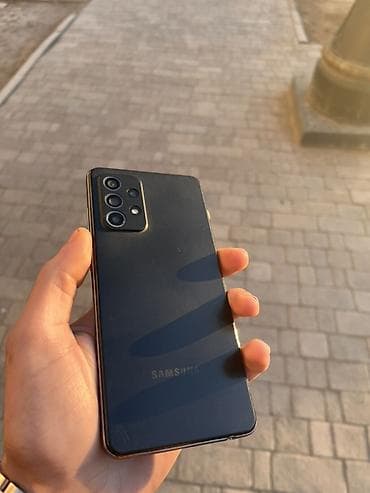Samsung Galaxy A52, 128 GB, rəng - Qara, Barmaq izi