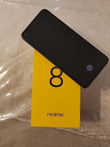 samsung galaxy s21 plus: Realme 8, 128 GB, rəng - Gümüşü, Barmaq izi, İki sim kartlı — 2