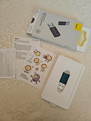 komputer korpus: Baseus OTG adapter USB-C to USB-A yenidir istifade edilmeyib qiymet — 3