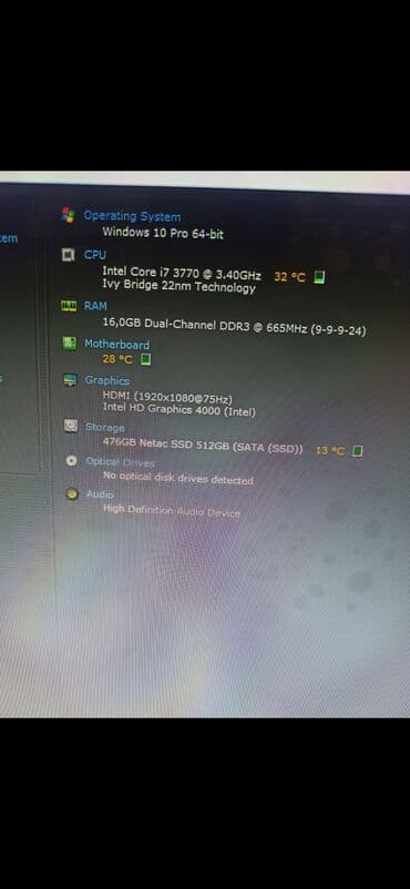 led monitorlar: KOMPÜTER DƏSTİ (sistem bloku, monitor, wireless klaviatura+mouse və — 4