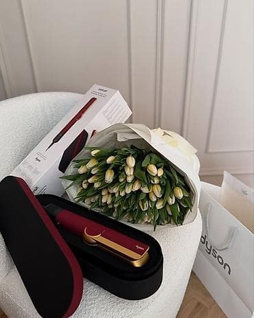 Dyson Airstrait (məhdud buraxılış – qırmızı/qızılı rəng) - Saç