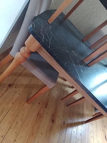 Qonaq otağı üçün, Açılmayan, Oval masa, 6 stul