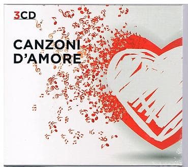 CD-Canzoni D'amore 3 cd-Italia musiqinin toplusu-3 CD dən ibarətdir