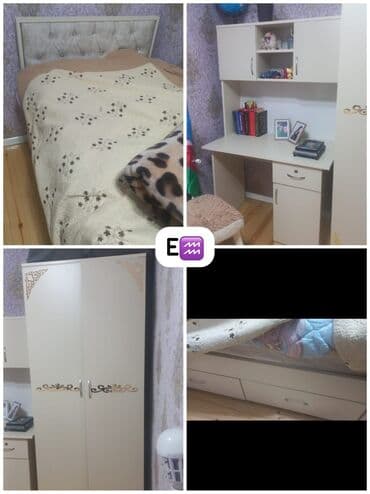 купить круглый стол в баку: İkinəfərlik çarpayı, İşlənmiş — 1