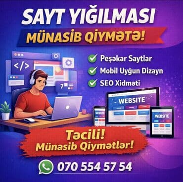 Veb saytların hazırlanması