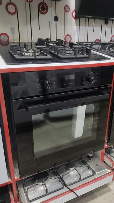 Quraşdırılan qaz plitəsi və elektrik sobası dəsti - Üst panel: 4
