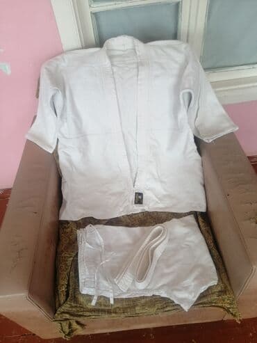 spartivni destleri: İdman dəsti, Adidas, M, rəng - Ağ — 4