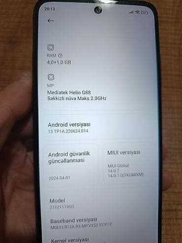 redmi 9c: Redmi 10 (2022), 64 GB, rəng - Boz, İki sim kartlı — 7