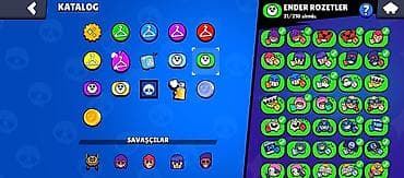 watt pro: Brawl Stars hesabı – R_REVAN_2008 - Kupa yolu: 21,615 - Savaşçılar — 8