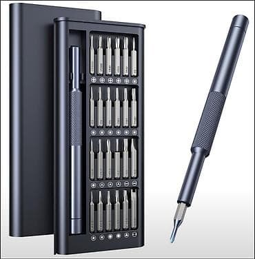 maqnitli setka: Precision tornavida dəsti – 24 başlıq + maqnitli dəstək - Yüksək — 1