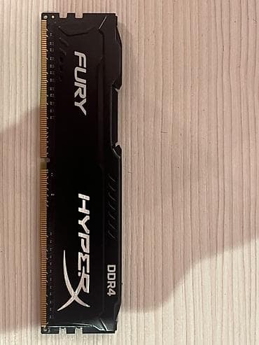 dizustu komputer: HyperX Fury DDR4 yaddaş modulu - Model: HyperX Fury (HX424C15FB2/8) — 2